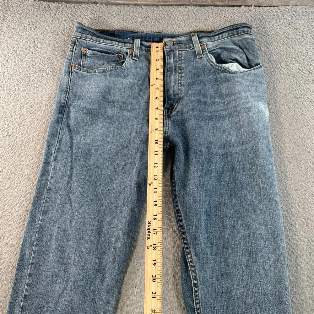 Levi's 512 Jeans Men's 32x31‎ Blue Cotton Denim Straight Faded Workwear Stretch